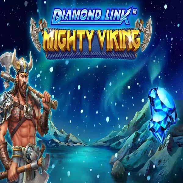 Diamond Link Mighty Viking logo by Greentube at Uspin Casino