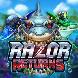 Razor Returns by Push Gaming, showcased at uspins.co.nl – game logo